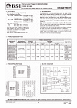 DataSheet BS62LV1027 pdf