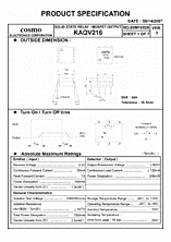 DataSheet KAQV216 pdf
