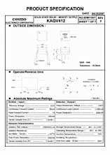 DataSheet KAQV412 pdf