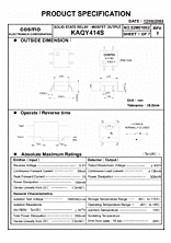 DataSheet KAQY414S pdf