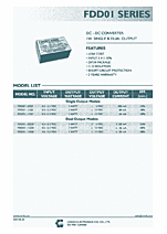 DataSheet FDD01-15S0 pdf