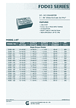 DataSheet FDD03-05S3 pdf