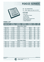 DataSheet FDD25-03S3 pdf