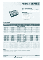 DataSheet FDD03-12D5A pdf