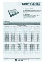 DataSheet KDD40-24S03 pdf