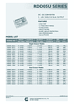 DataSheet RDD05-12S2U pdf