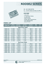 DataSheet RDD08-05S2U pdf