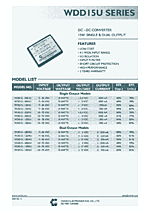 DataSheet WDD15-15D5U pdf