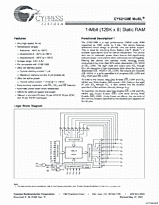 DataSheet CY62128E pdf