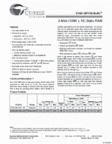 DataSheet CY62136FV30 pdf