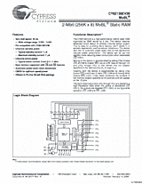 DataSheet CY62138EV30 pdf