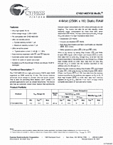 DataSheet CY62146EV30 pdf