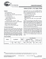 DataSheet CY62157EV18 pdf