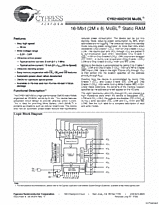 DataSheet CY62168DV30 pdf