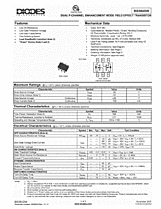 DataSheet BSS84DW pdf