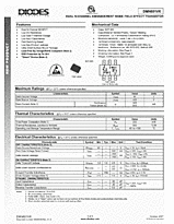 DataSheet DMN601VK pdf