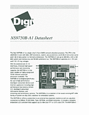 DataSheet NS9750 pdf
