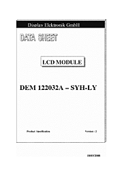 DataSheet DEM122032A-SYH-LY pdf
