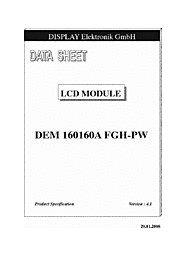 DataSheet DEM160160A-FGH-PW pdf