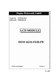 DataSheet DEM16216FGH-PB pdf