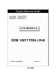 DataSheet DEM16217FDH-LR-N pdf
