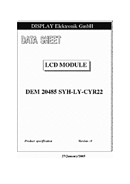 DataSheet DEM20485SYH-LY-CYR22 pdf
