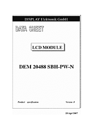 DataSheet DEM20488SBH-PW-N pdf