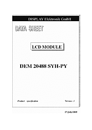 DataSheet DEM20488SYH-PY pdf