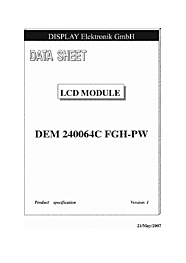 DataSheet DEM240064C-FGH-PW pdf