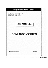 DataSheet DEM40271SYH-LY pdf