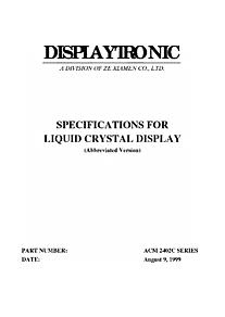 DataSheet ACM2402C pdf
