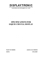 DataSheet AGM1232L pdf