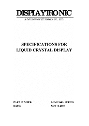 DataSheet AGM1264A pdf