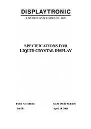 DataSheet AGM1964D pdf