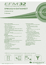 DataSheet EFM32G210F128 pdf