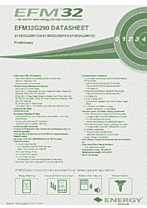 DataSheet EFM32G290F32 pdf