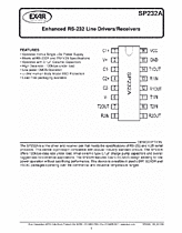 DataSheet SP232AC pdf