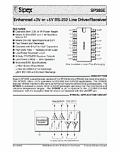 DataSheet SP385EC pdf
