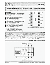 DataSheet SP385EE pdf