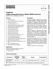DataSheet FAN6754 pdf