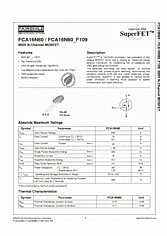 DataSheet FCA16N60 pdf