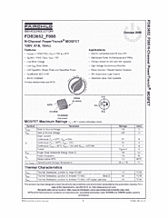 DataSheet FDB3652_F085 pdf