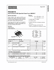 DataSheet FDC3601N pdf