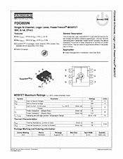 DataSheet FDC855N pdf