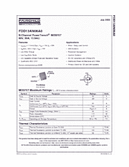 DataSheet FDD13AN06A0 pdf