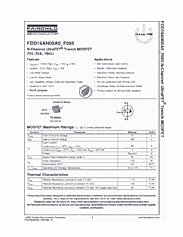 DataSheet FDD16AN08A0_F085 pdf