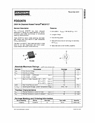 DataSheet FDD2670 pdf