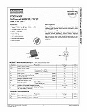 DataSheet FDD5N50F pdf