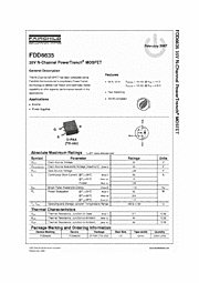 DataSheet FDD6635 pdf
