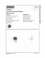 DataSheet FDD8444 pdf
